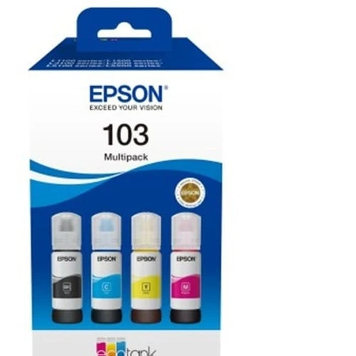 EPSON C13T00S64A 103 MAVİ/KIRMIZI/SARI/SİYAH 4'LÜ MULTIPACK KARTUŞ ürün görseli 1