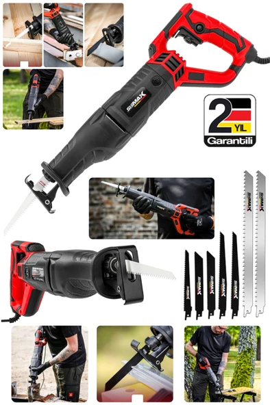 stilmax 2800W Devir Ayarlı 7 Bıçaklı Elektrikli Tilki Kuyruğu Kesim Makinesi – Ahşap, Metal Kesme ürün görseli 1
