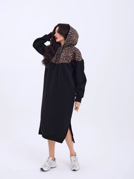 7217 FAME UZUN SWEAT - Resim 5