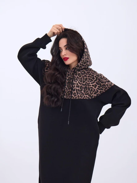 7217 FAME UZUN SWEAT - Resim 9
