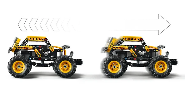 LEGO® Technic Monster Jam™ DIGatron™ Çek-Bırak - 42199 - Resim 4