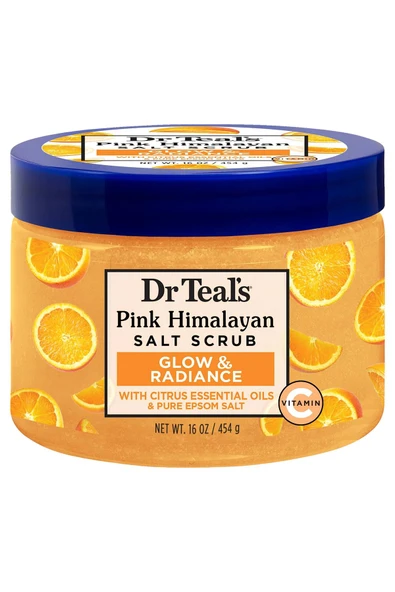 Dr.Teals Glow & Radiance Tuzu Peelingi 454GR ürün görseli 1