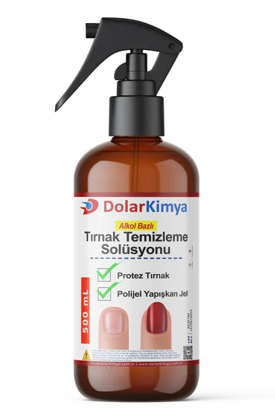 Protez Tırnak Temizleme Solüsyonu - 500 mL (Cleanser Tırnak) ürün görseli 1