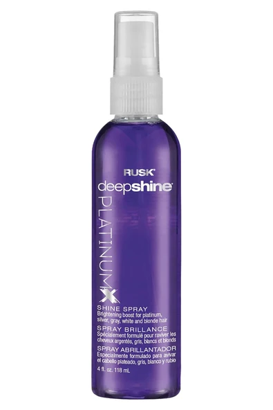 Rusk Deepshine PlatinumX Renk Canlandırıcı Parlaklık Saç Spreyi 118ML ürün görseli 1