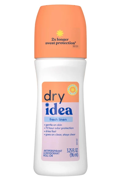 Dry Idea Fresh Linen Antiperspirant Roll-On Deodorant 96ML ürün görseli 1