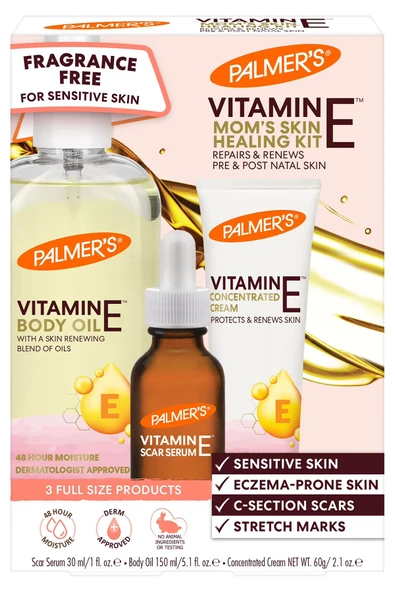 Palmers Vitamin E Mom's Skin Kit Annelere Özel Cilt Bakım Seti ürün görseli 1