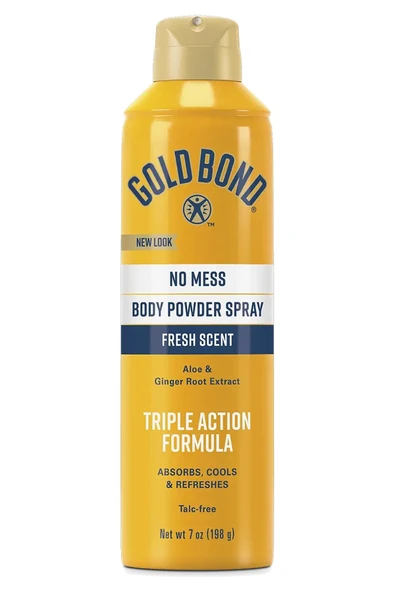 Gold Bond No Mess Fresh Scent Vücut Spreyi 198GR ürün görseli 1
