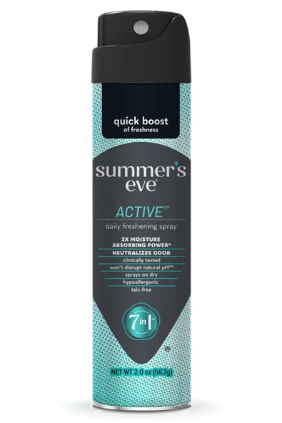 Summer's Eve Active Özel Bölge İntim Deodorant Sprey 56.7GR ürün görseli 1