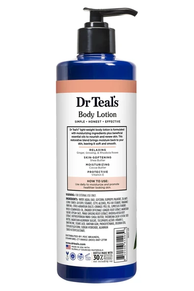 DR.Teals Nemlendirici Vücut Losyonu 532ML - Resim 2