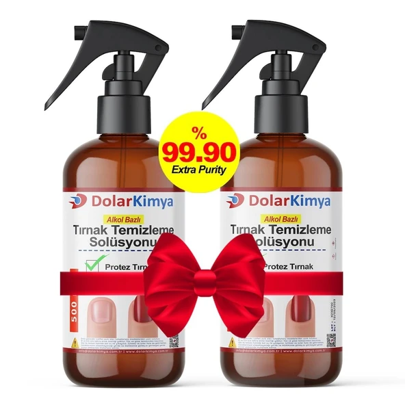 Protez Tırnak Temizleme Solüsyonu - 2x500 mL (Cleanser Tırnak) ürün görseli 1