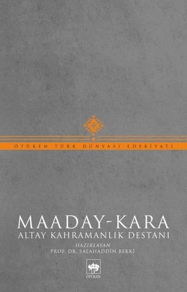 Maaday- Kara - Altay Kahramanlık Destanı ürün görseli 1