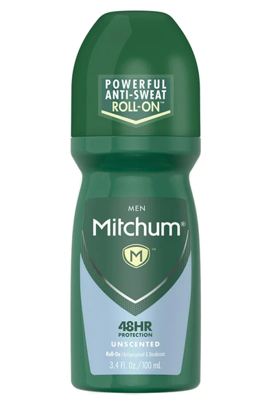 Mitchum Men Unscented Antiperspirant Roll-On Deodorant 100ML ürün görseli 1