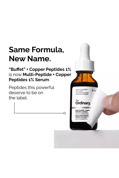 The Ordinary Multi-Peptide + Copper Peptides 1% Serum 30ML - Resim 3