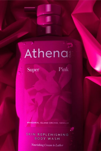 Athena Club Super Pink Duş Jeli 532ML - Resim 3