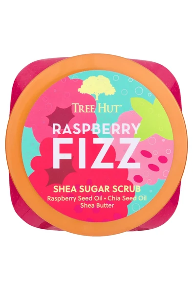 Tree Hut Raspberry Fizz Shea Sugar Scrub Vücut Peelingi 510GR - Resim 4