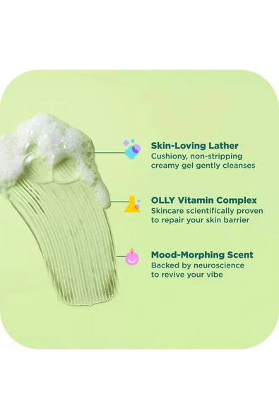 Olly Revive Mood + Skin Duş Jeli 502ML - Resim 4