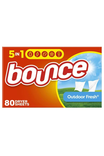 Bounce Outdoor Fresh Kurutma Makinesi Mendili 80 Adet ürün görseli 1