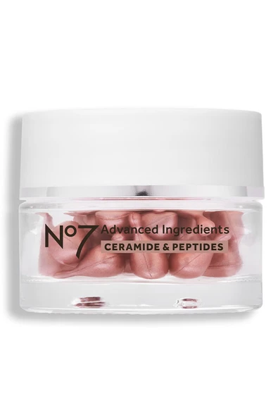 No7 Advanced Ingredients Ceramide & Peptides Yüz Kapsülleri 30 Kapsül ürün görseli 1