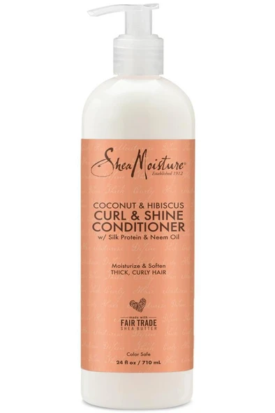 Shea Moisture Coconut & Hibiscus Bukle Kontrolü ve Parlaklık Saç Kremi 710ML ürün görseli 1