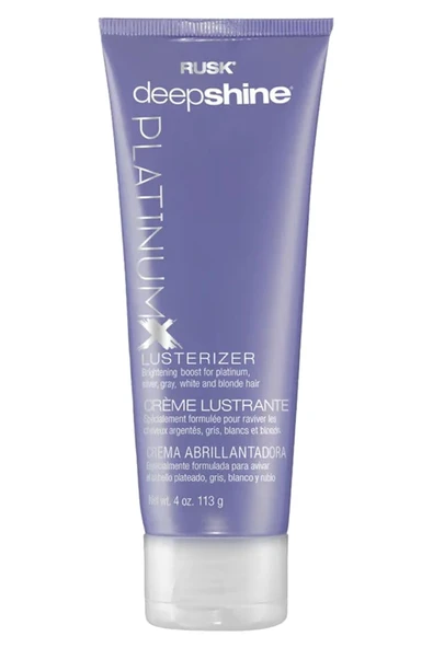 Rusk Deepshine PlatinumX Renk Canlandırıcı Durulanmayan Saç Kremi 113GR ürün görseli 1