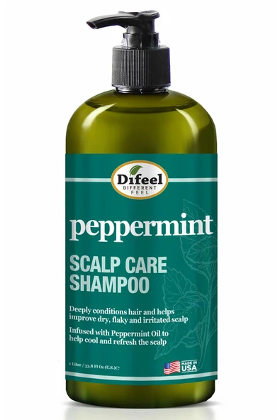 Difeel Peppermint Saç Derisi Bakım Şampuanı 1LT ürün görseli 1