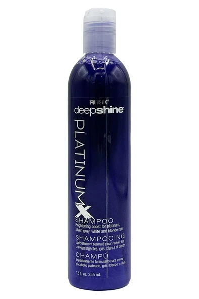 Rusk Deepshine PlatinumX Renk Canlandırıcı Mor Şampuan 355ML ürün görseli 1