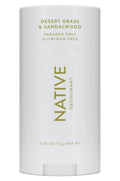 Native Desert Grass & Sandalwood Alüminyumsuz Stick Deodorant 75GR ürün görseli 1