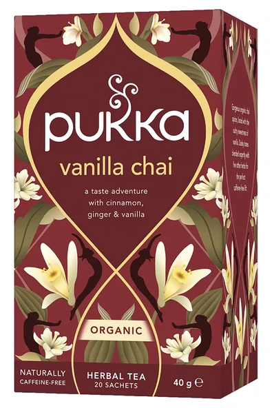 Pukka Vanilla Chai Bitki Çayı Bardak Poşet Çay 20 Adet ürün görseli 1