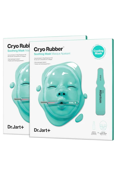 Dr.Jart+ Cryo Rubber Yatıştırıcı Allantoin Yüz Maskesi 2 Adet ürün görseli 1