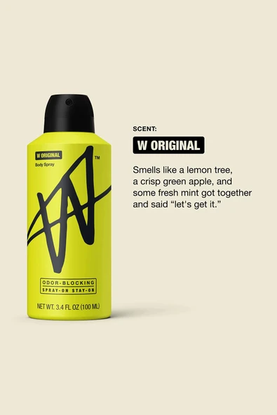 W Labs Original Sprey Deodorant 100ML - Resim 5