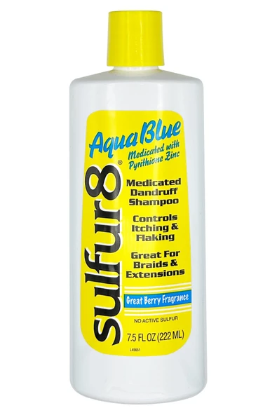 Sulfur8 Aqua Blue Kepek Karşıtı Şampuan 222ML ürün görseli 1