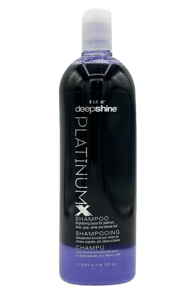 Rusk Deepshine PlatinumX Renk Canlandırıcı Mor Şampuan 355ML ürün görseli 1
