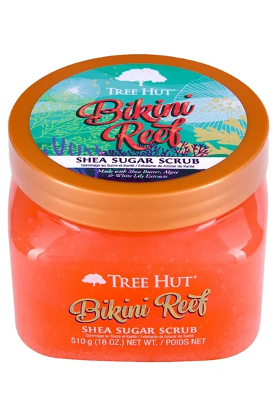 Tree Hut Bikini Reef Shea Sugar Scrub Vücut Peelingi 510GR - Resim 3
