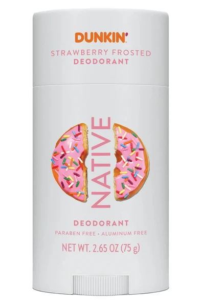 Native Dunkin Strawberry Frosted Alüminyumsuz Stick Deodorant 75GR ürün görseli 1