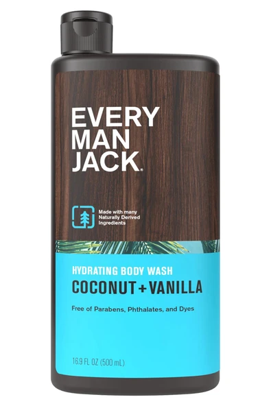 Every Man Jack Coconut + Vanilla Nemlendirici Duş Jeli 500ML ürün görseli 1