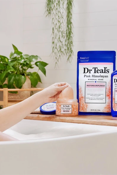 Dr.Teals Restore & Replenish Tuzu Peelingi 454GR - Resim 6