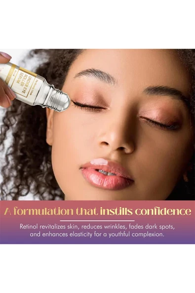 The Beauty Elixir Retinol Göz Altı Roller Serum 50ML - Resim 3