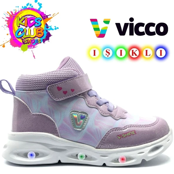 Vicco Poni Phylon Ortopedik Işıklı Çocuk Bot - Resim 2