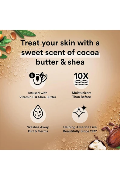 Suave Cocoa Butter & Shea Duş Jeli 532ML - Resim 6