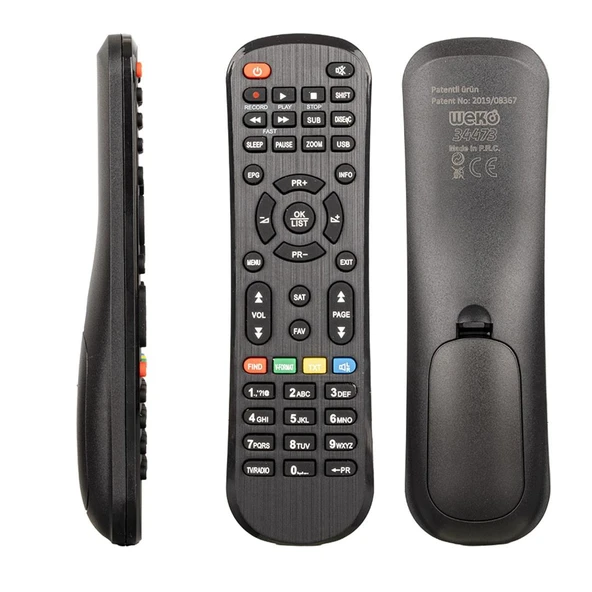 Next Punto + Plus Minix HD - X Box Forza - Starbox Uydu Alıcı Kumandası ürün görseli 1