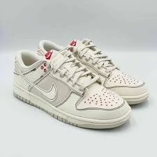Dunk Low SE Sashiko Light Orewood Brown - Resim 6