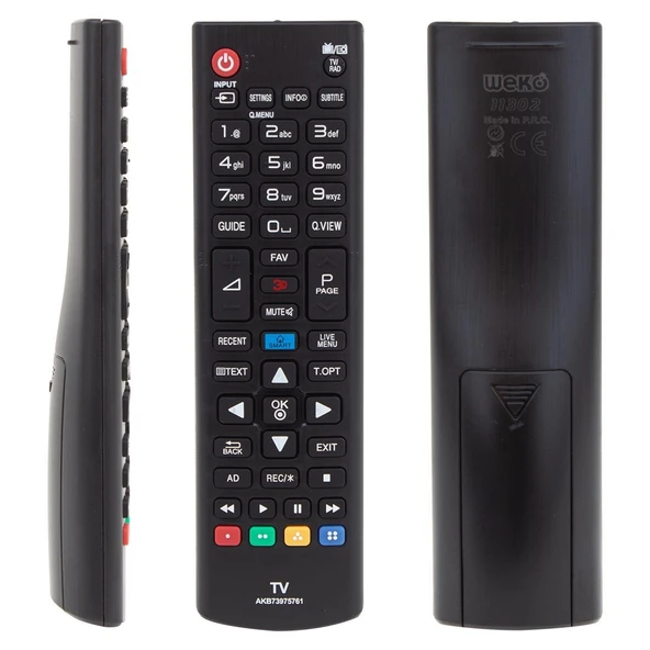 LG AKB73975761 - 32LB650- 42LB700V3D - 50LB671V - 55LB870V - 65LB730VAEU 3D Smart Tuşlu Lcd-Led Tv Kumanda ürün görseli 1