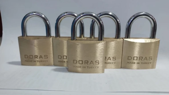 Ersa Doras  40 Mm Pas Sistem 5 li Sarı Pas Sistem Asma Kilit ürün görseli 1