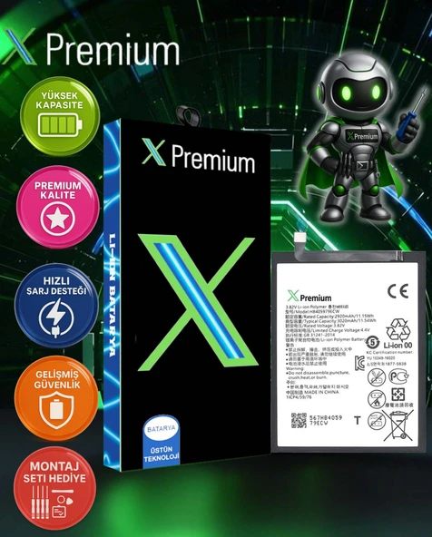 Huawei honor6c Uyumlu Batarya Xpremium Pil Süper Yüksek Kalite 2920 mAh HB405979ECW ürün görseli 1