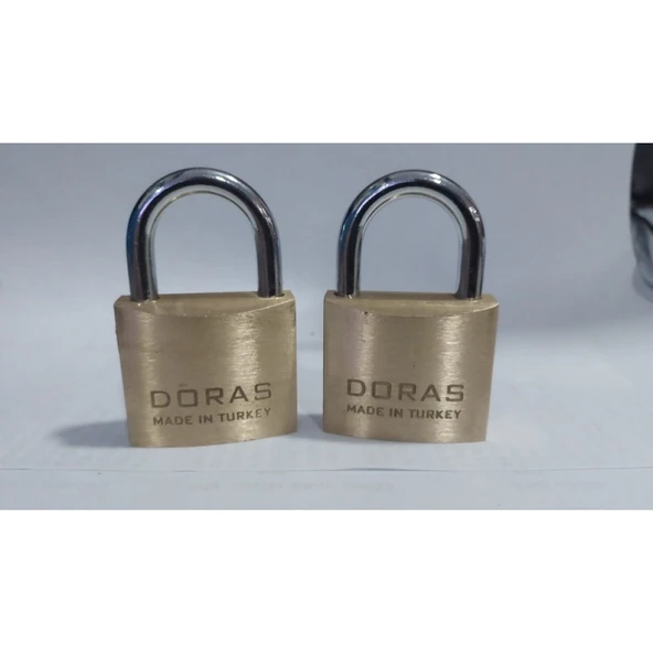 Ersa Doras 40 Mm 2 li Sarı Pas Sistem Asma Kilit ürün görseli 1
