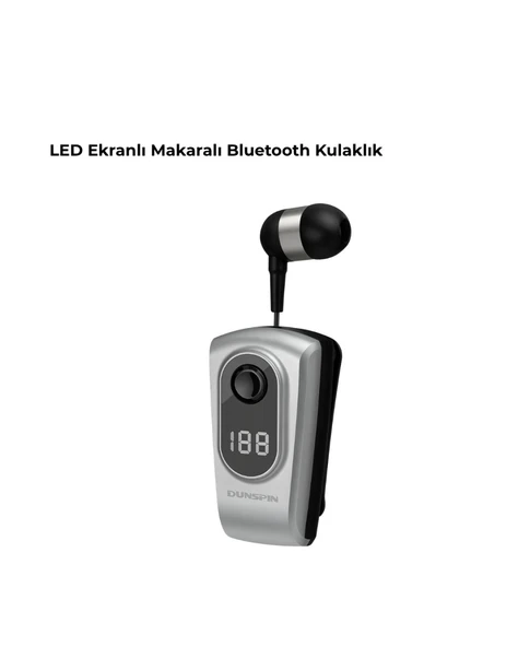 DSF 220 Kablosuz Klipsli Bluetooth Kulaklık ürün görseli 1