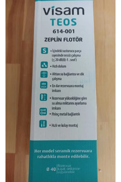 Beyaz Rezervuar Içtakım Teos - Resim 2