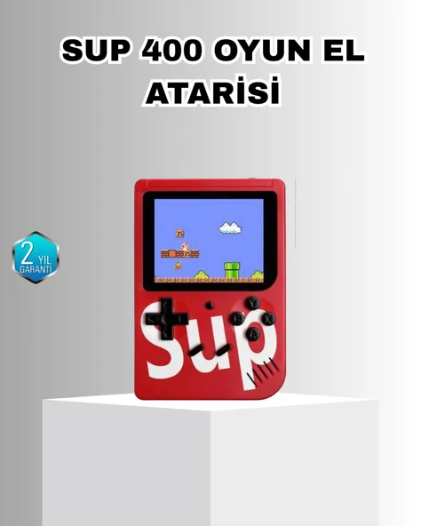 SUP Game Box El Konsolu – 500 Oyunlu, TV Bağlantılı, 5 Saat Oyun Süresi ürün görseli 1