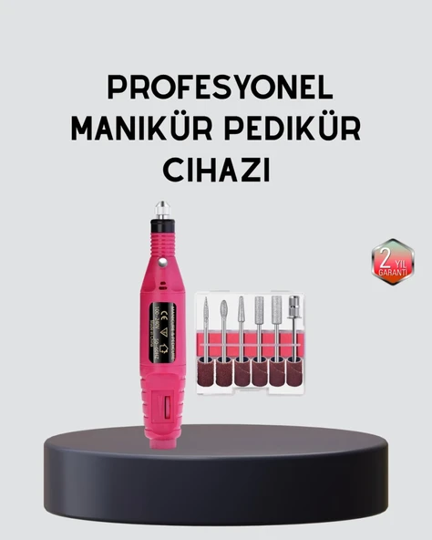 Tırnak Matkap Makinesi – Profesyonel Manikür Pedikür Cihazı, Ayarlanabilir Hız ve Sessiz Çalışma ürün görseli 1