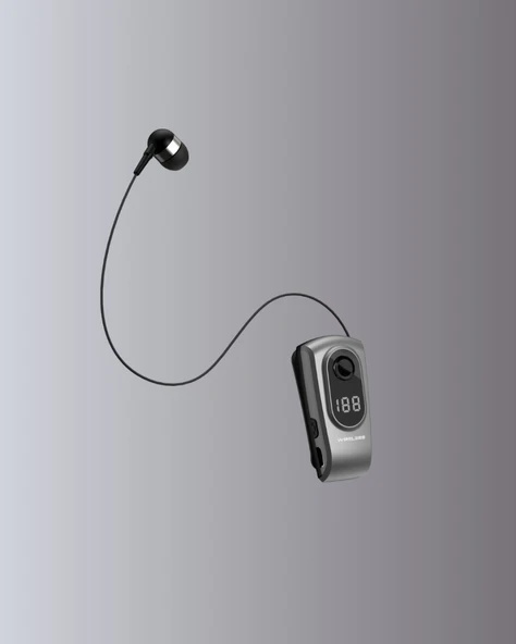 DSF 220 Kablosuz Klipsli Bluetooth Kulaklık - Resim 4
